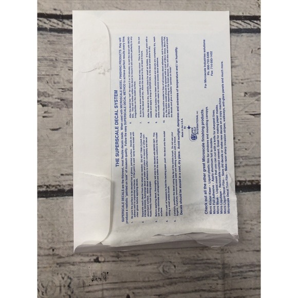 SUPER SCALE 1/48 P-47D RAZORBACK THUNDERBOLTS DECALS 48-785 new - Picture 3 of 5